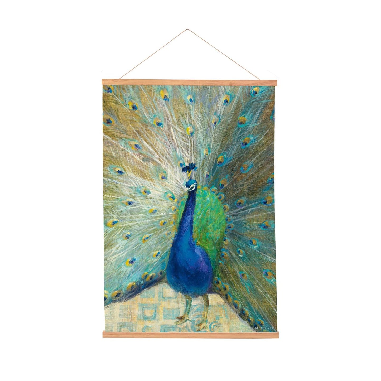Peacock Canvas Tapestry