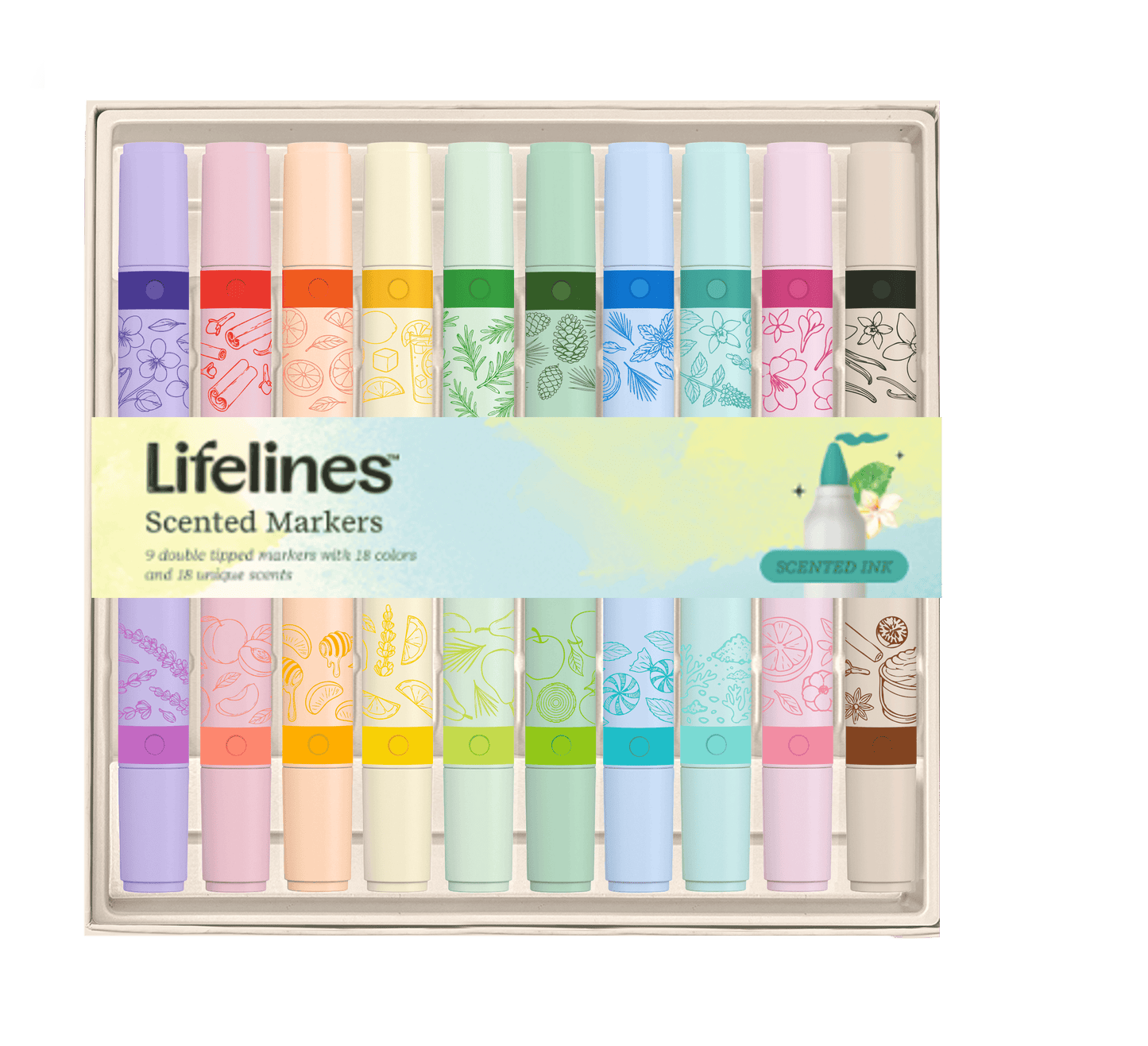 Lifelines Scented Markers