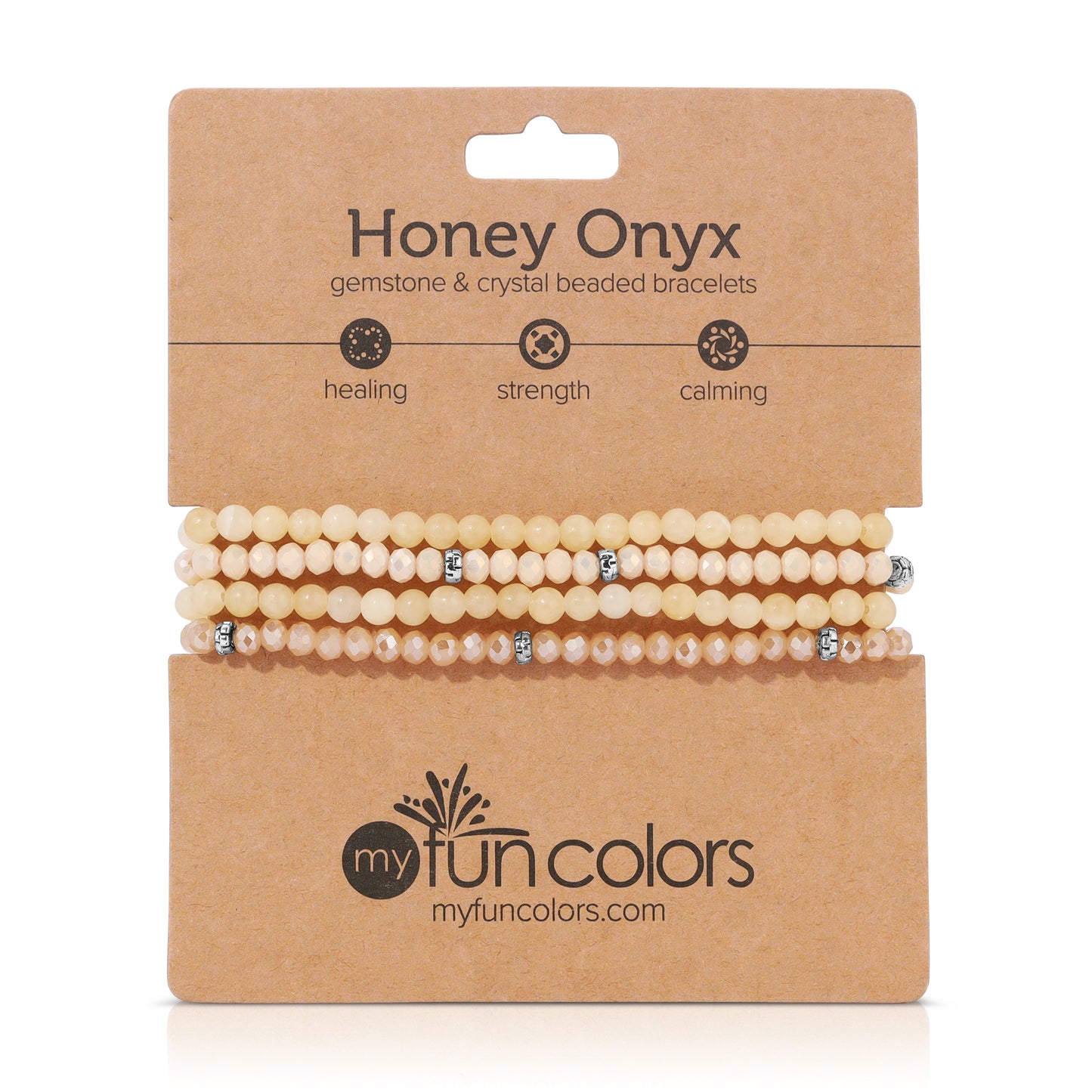 Gemstone & Crystal Beaded Bracelet Sets