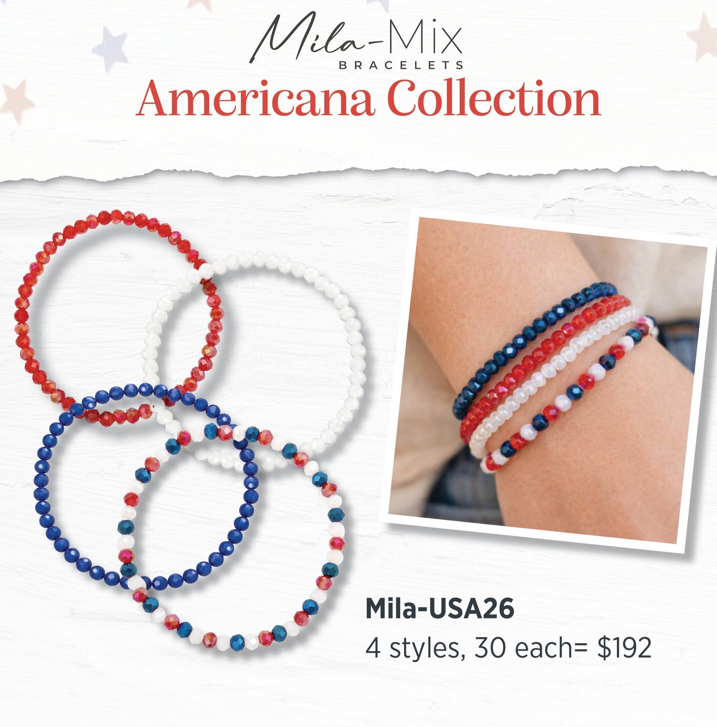 Mila-Mix Bracelets