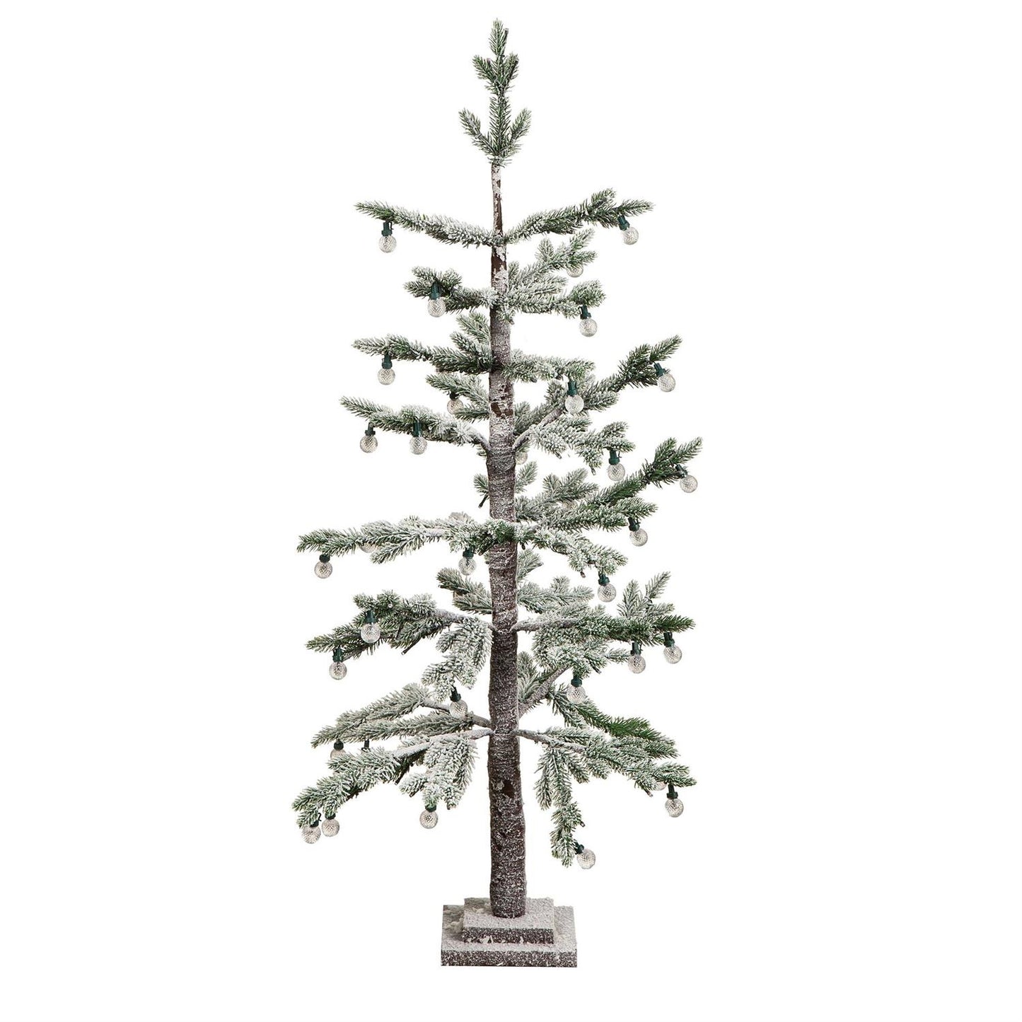 LED Multi Colored Frosted Tree