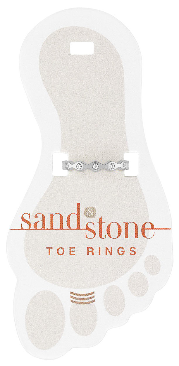 Sand & Stone Toe Rings