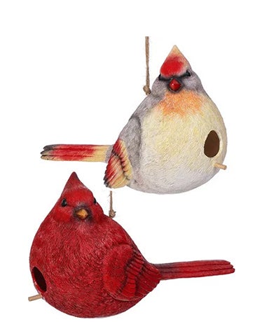 Cardinal Birdhouse
