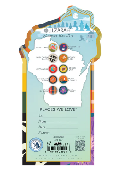 Wisconsin Places We Love Bracelet