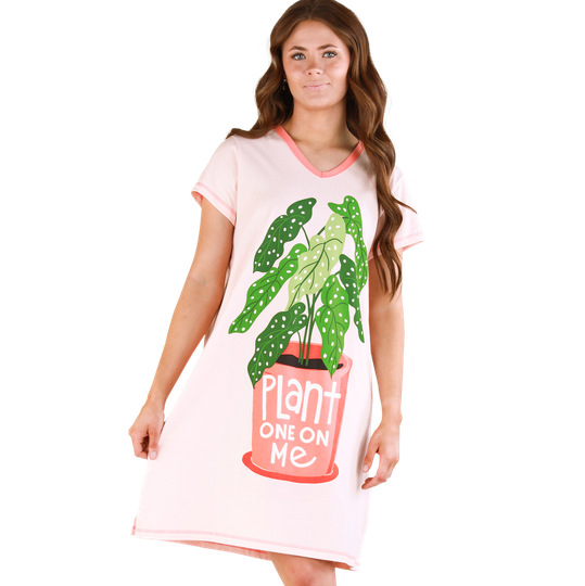 LazyOne Women's Vneck Nightshirt