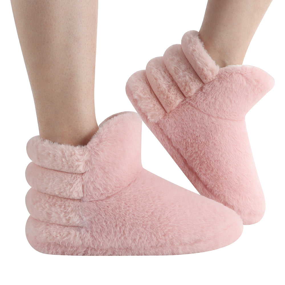 Snoozies Deluxe Faux Fir Booties