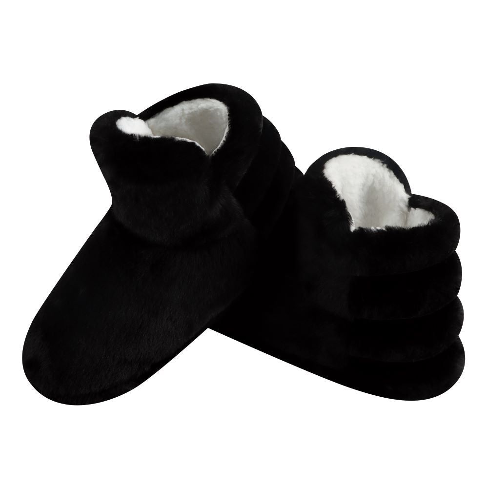Snoozies Deluxe Faux Fir Booties