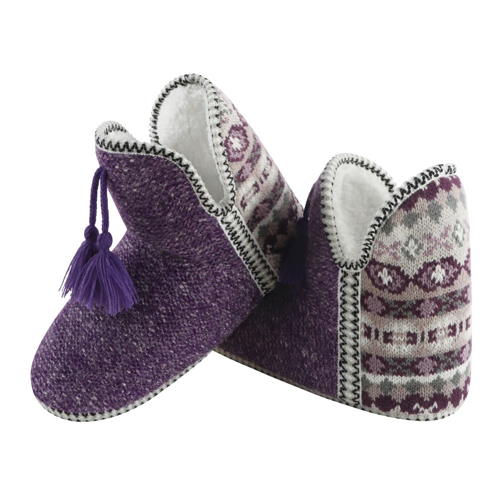 Snoozies Nordic Bootie Slipper