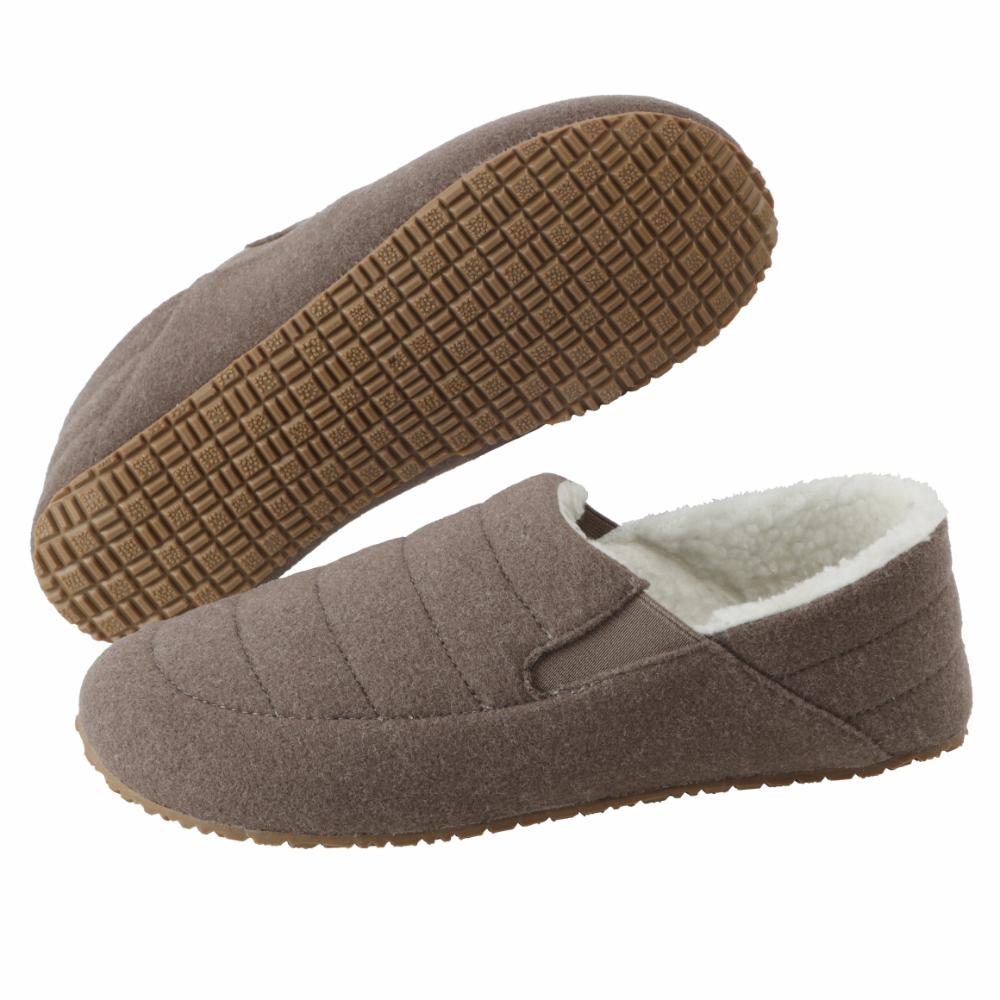 Snoozies Plush Quilted Premium Slipper