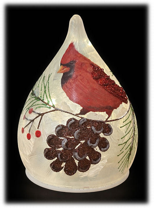 LED Cardinal Drop Light
