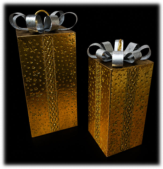 Metallic Gift Boxes