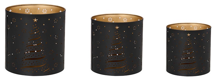 Winter Metal Cylinders