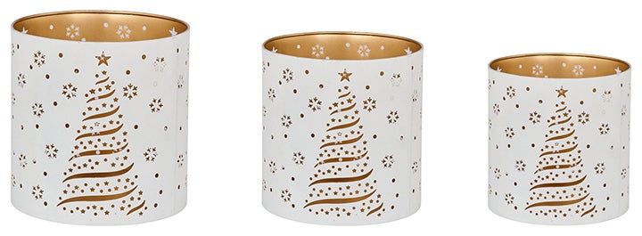 Winter Metal Cylinders
