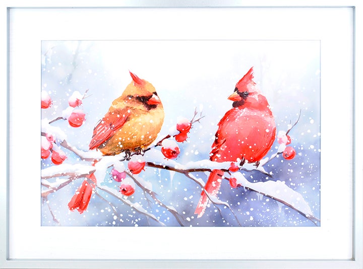 Cardinal Winter Wall Art