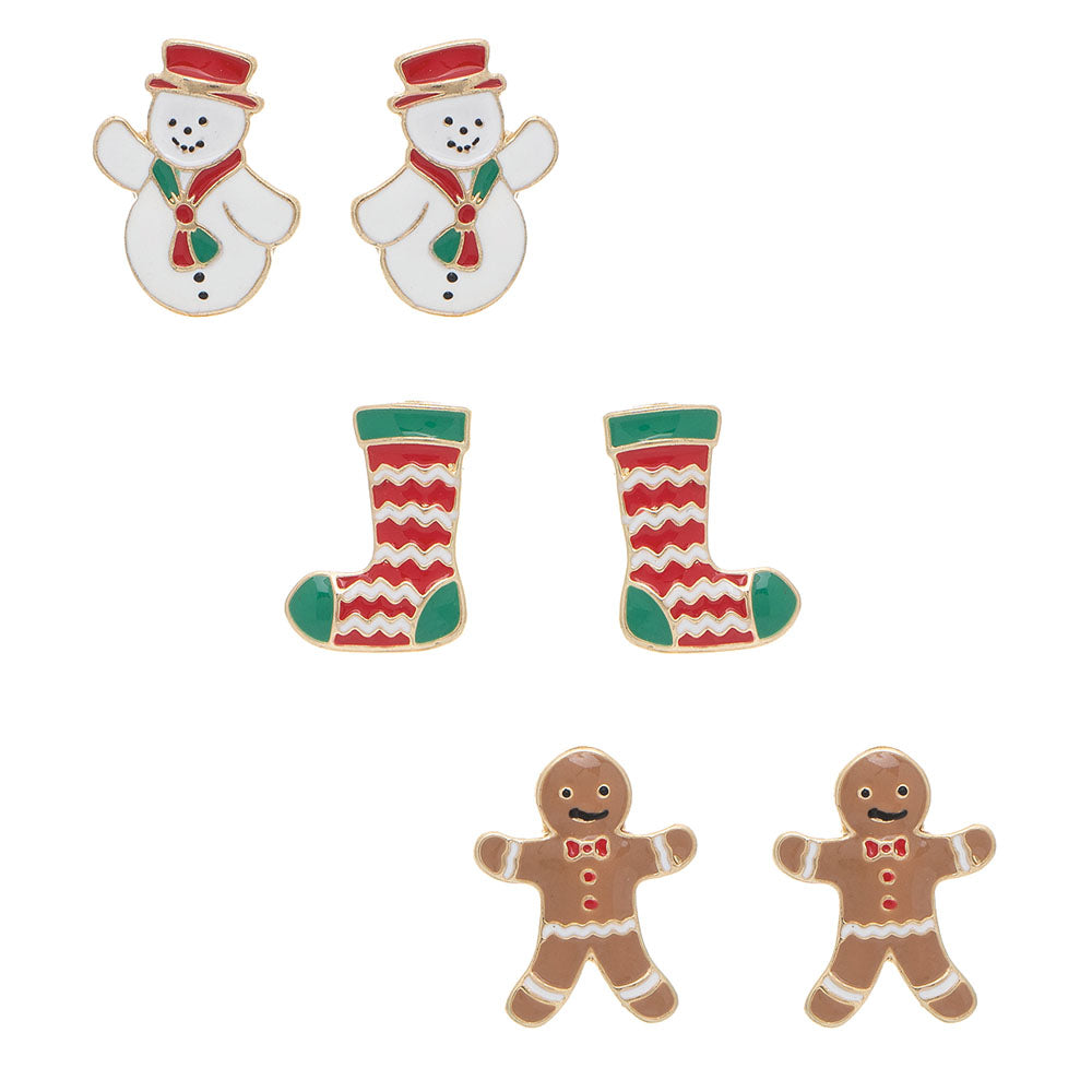Rain Jewelry Christmas Earrings