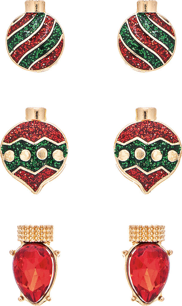 Rain Jewelry Christmas Earrings