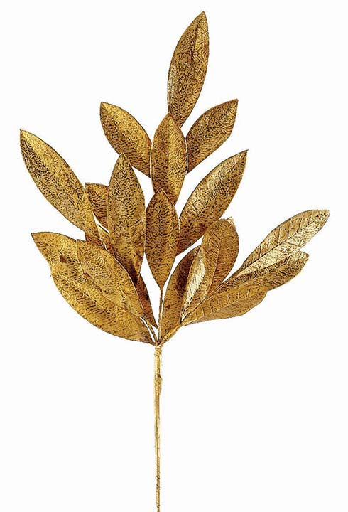 Antique Bay Leaf Spray
