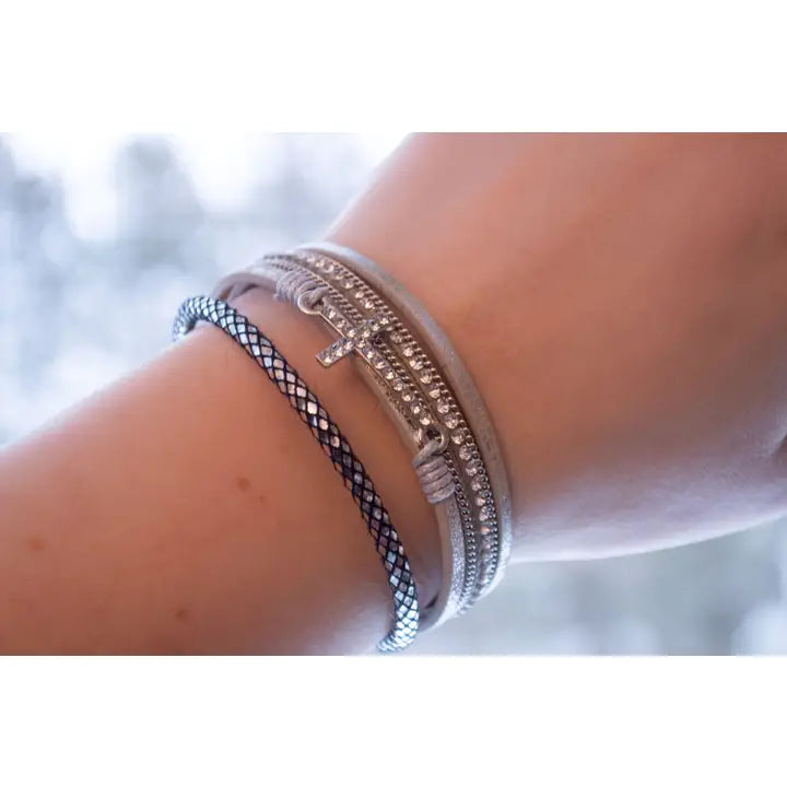 Multi Strand Cross Bracelets