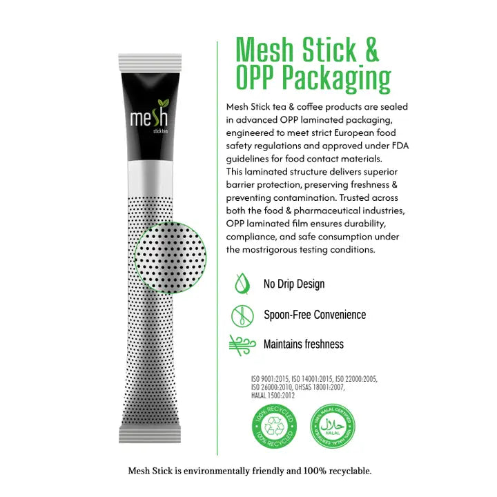 Mesh Sticks - Tea & Coffee