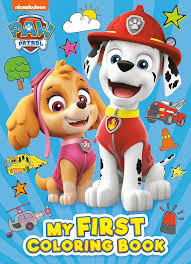 Paw Patrol My First Coloring Book