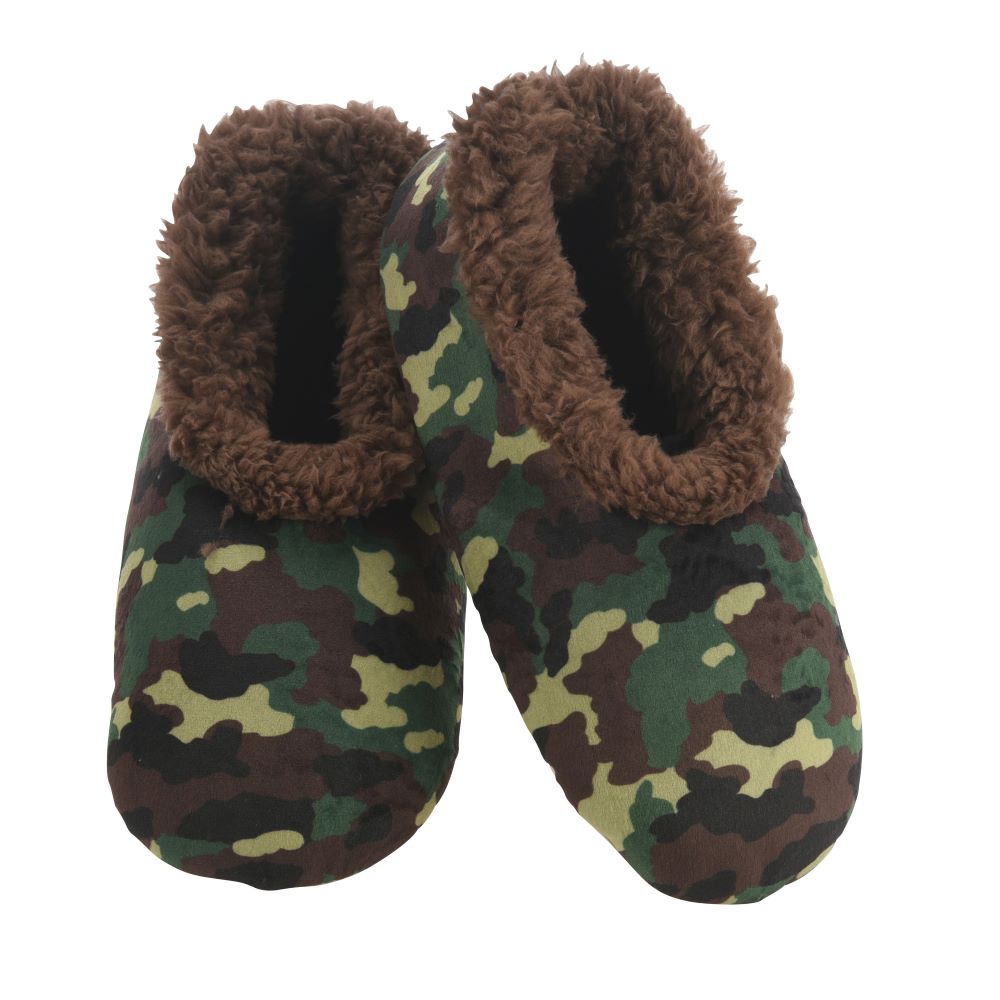 Men's Soft Plush Camo Snoozies