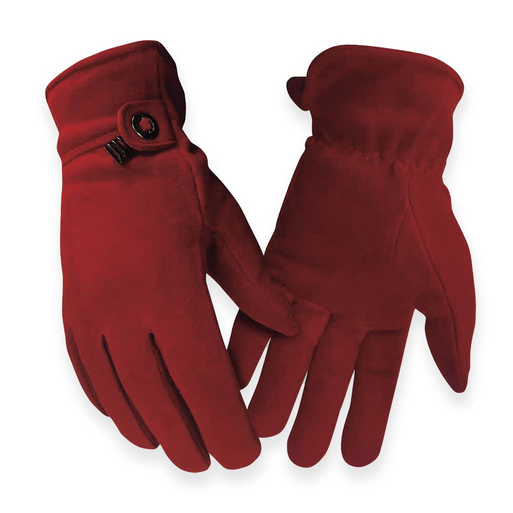 Hand Armor Deer Suede Women's Fashion Glove
