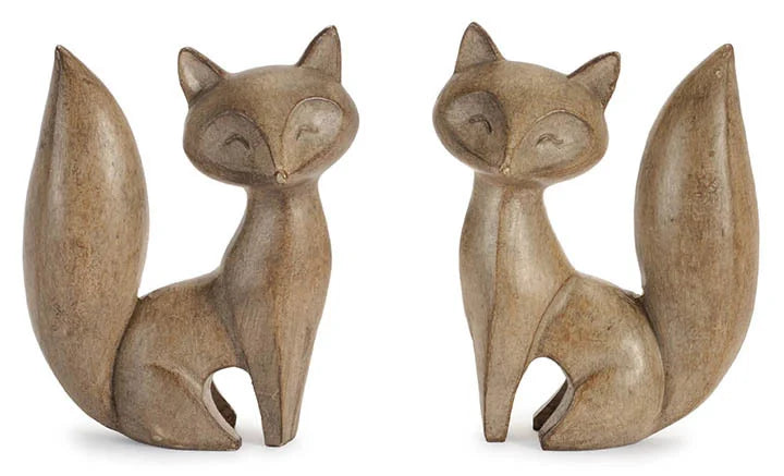 Carved Look Fox