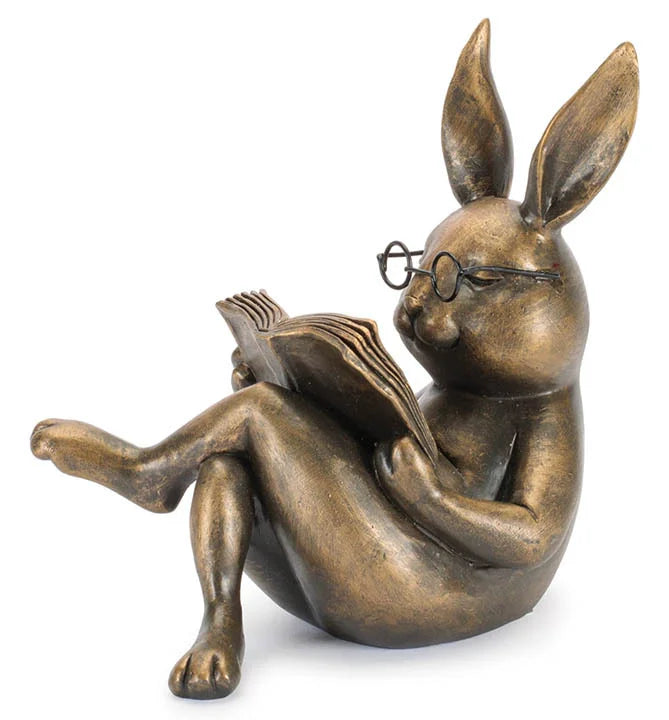 Golden Reading Rabbit