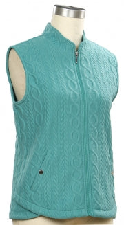 Links Quilted Knit Vest