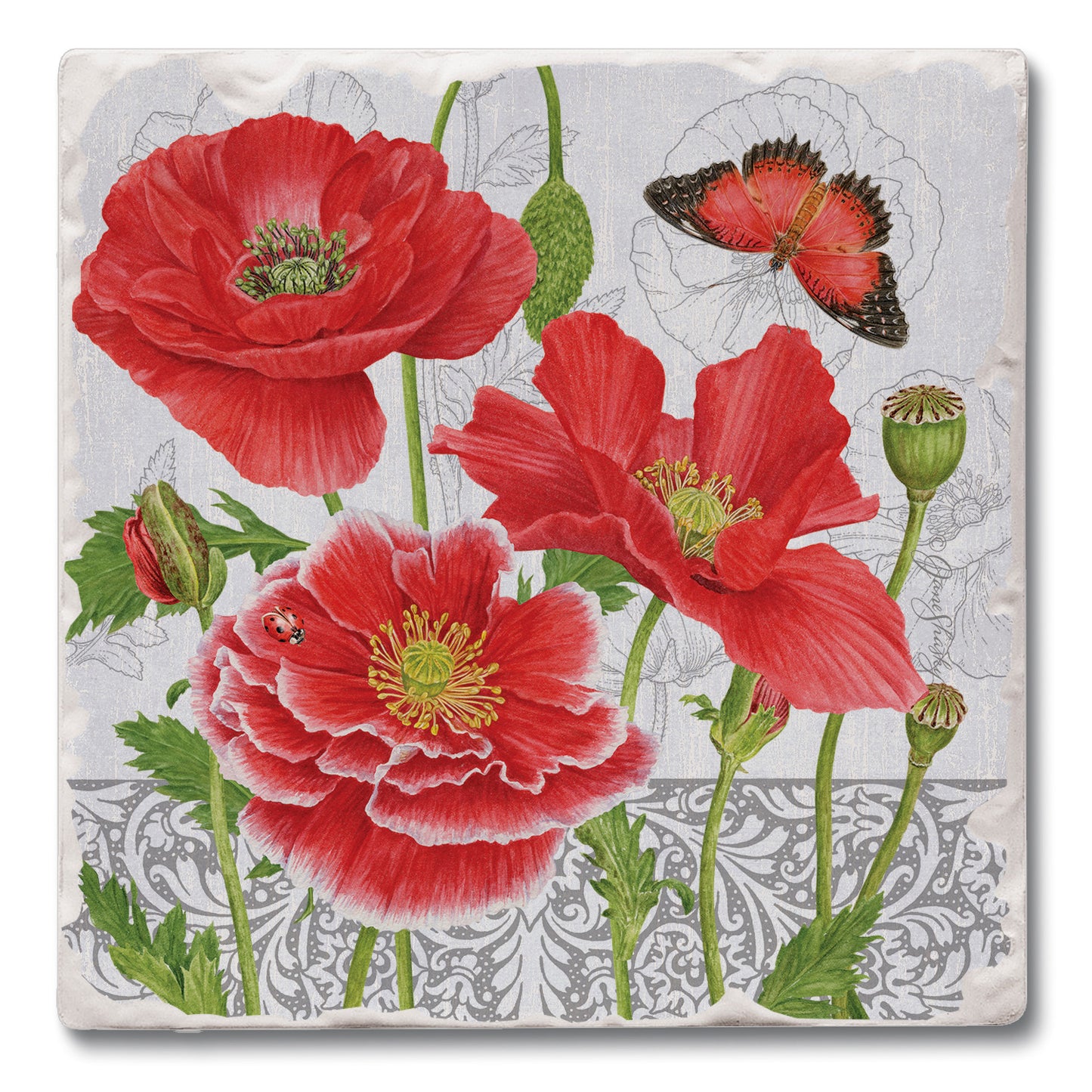 Absorbent Square Coasters