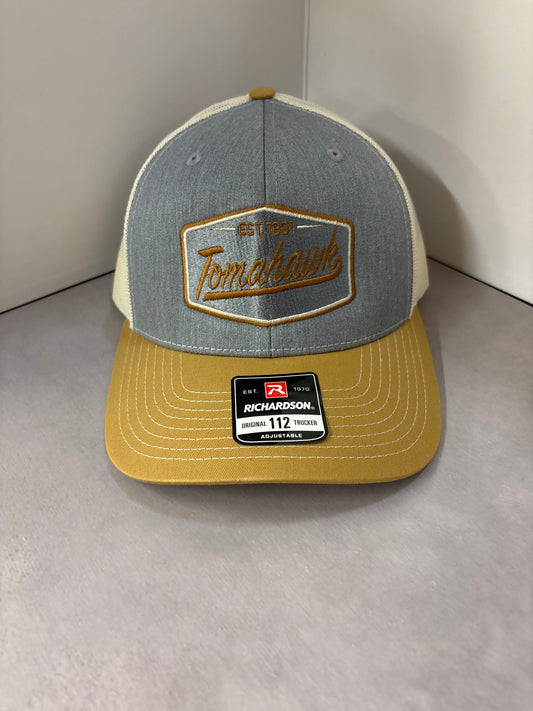 Richardson Snapback Trucker Hat- Est. 1891 Tomahawk