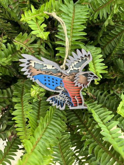 3D Layered Wood Ornaments