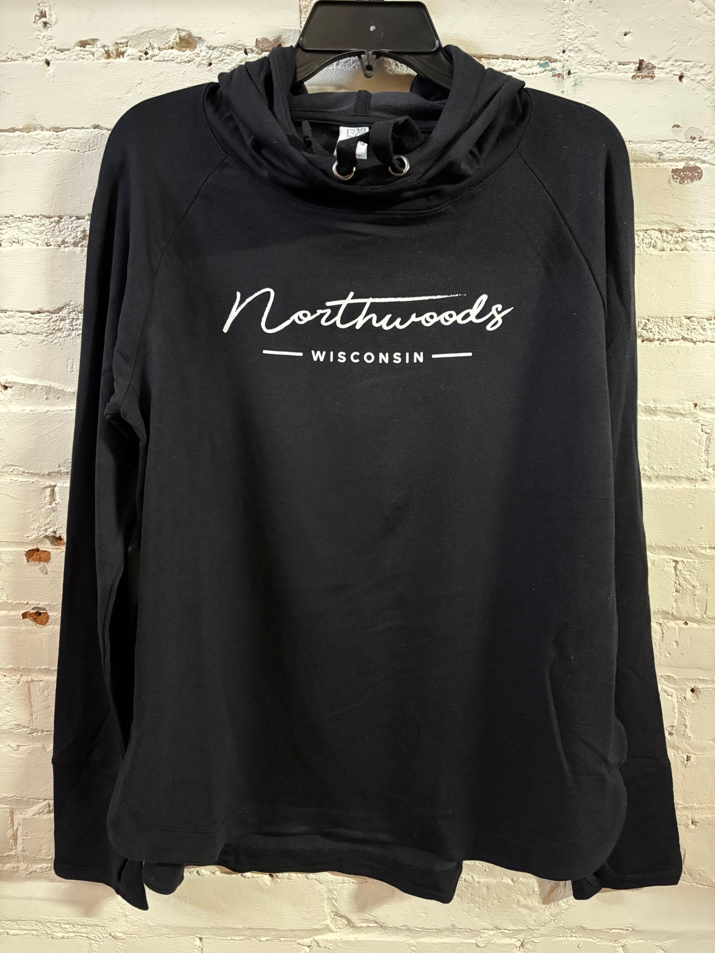 Northwoods Wisconsin Ladies French Terry Hoodie