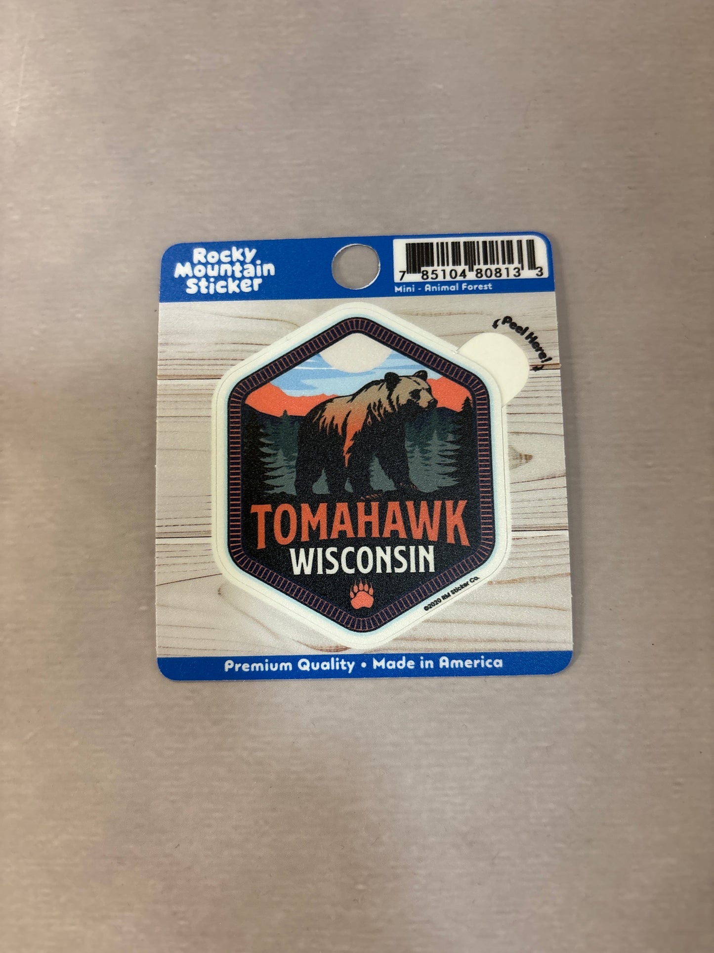 Tomahawk Stickers - RM