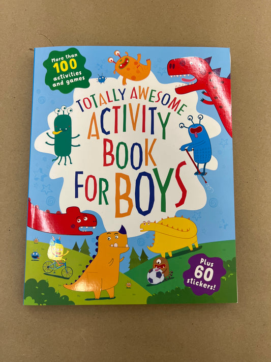 Totally Awesome Activity Book For Boys