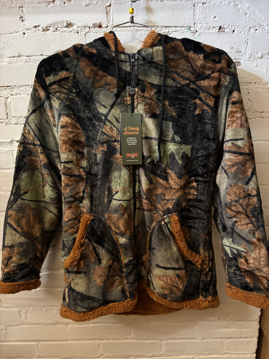 Camo Plush Jacket