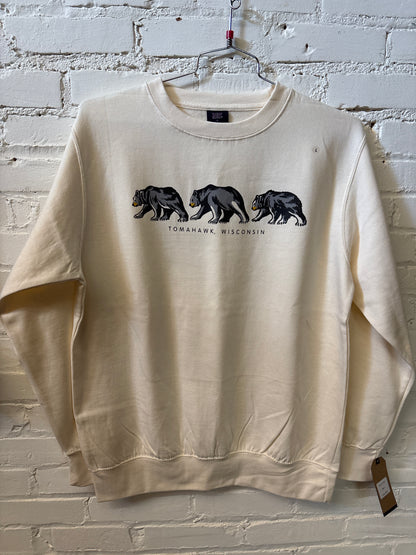 Three Bears Tomahawk Crewneck