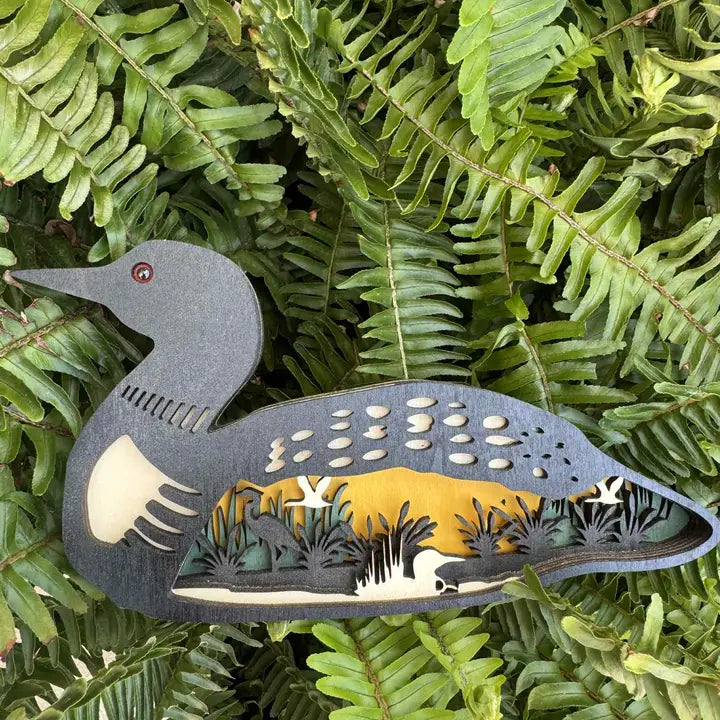 3D Layered Wood Ornaments