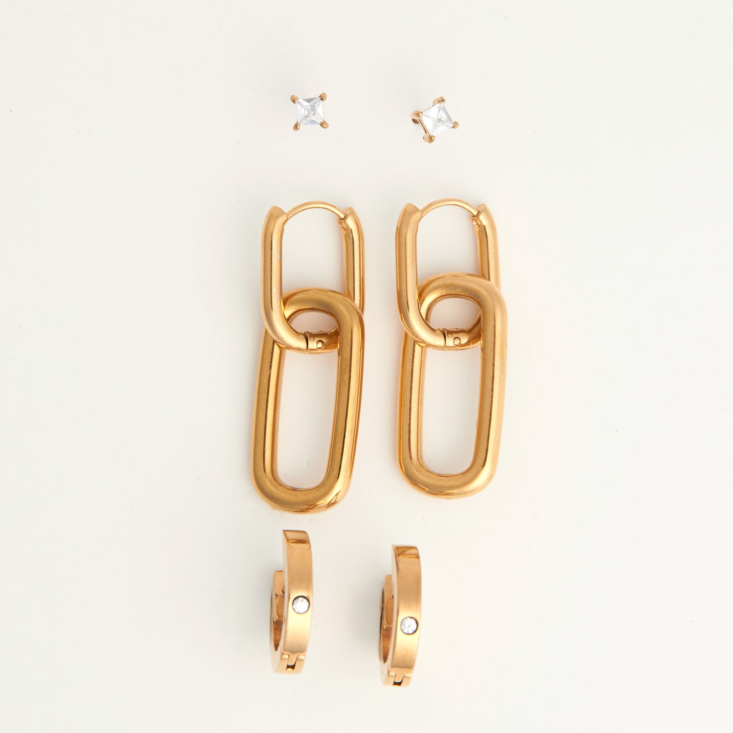 Narelle Waterproof Jewelry - Trio Earrings