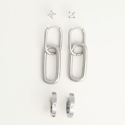 Narelle Waterproof Jewelry - Trio Earrings
