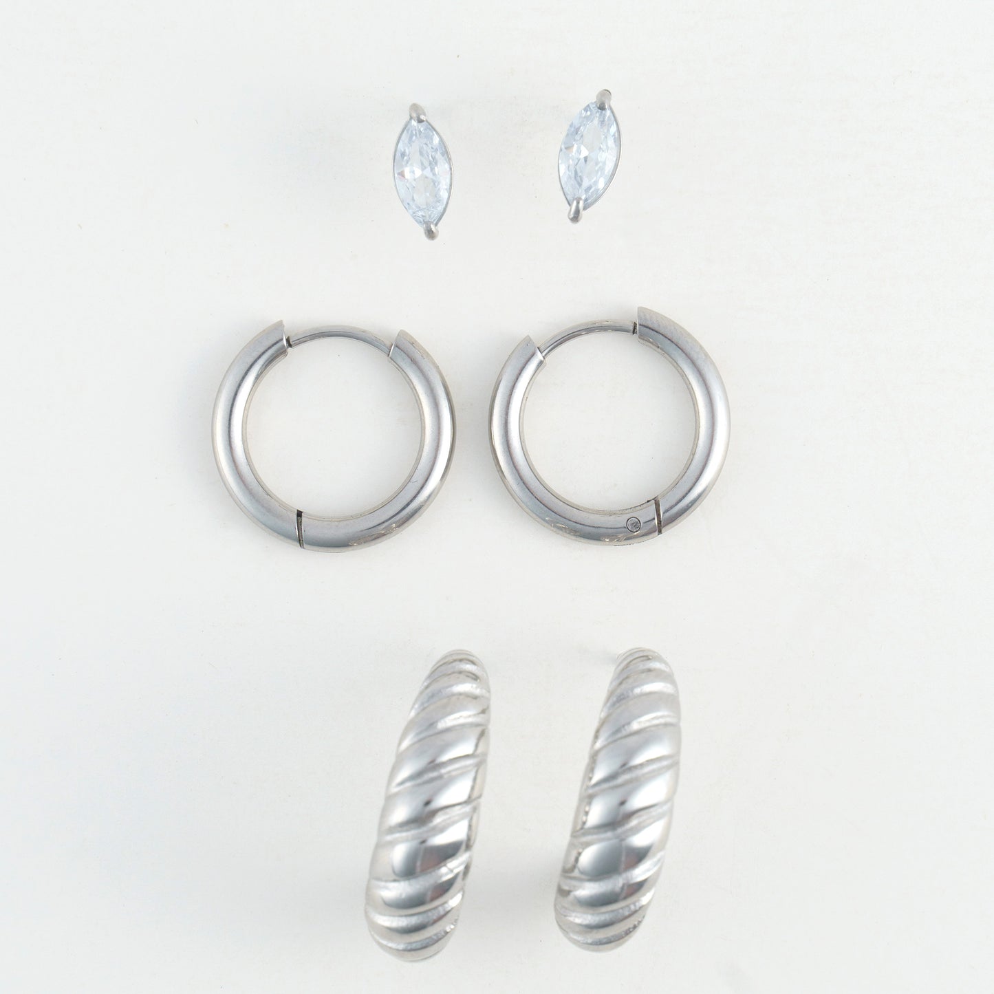 Narelle Waterproof Jewelry - Trio Earrings