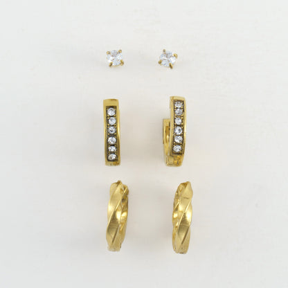 Narelle Waterproof Jewelry - Trio Earrings