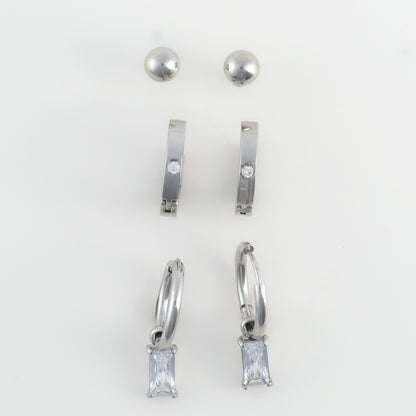 Narelle Waterproof Jewelry - Trio Earrings