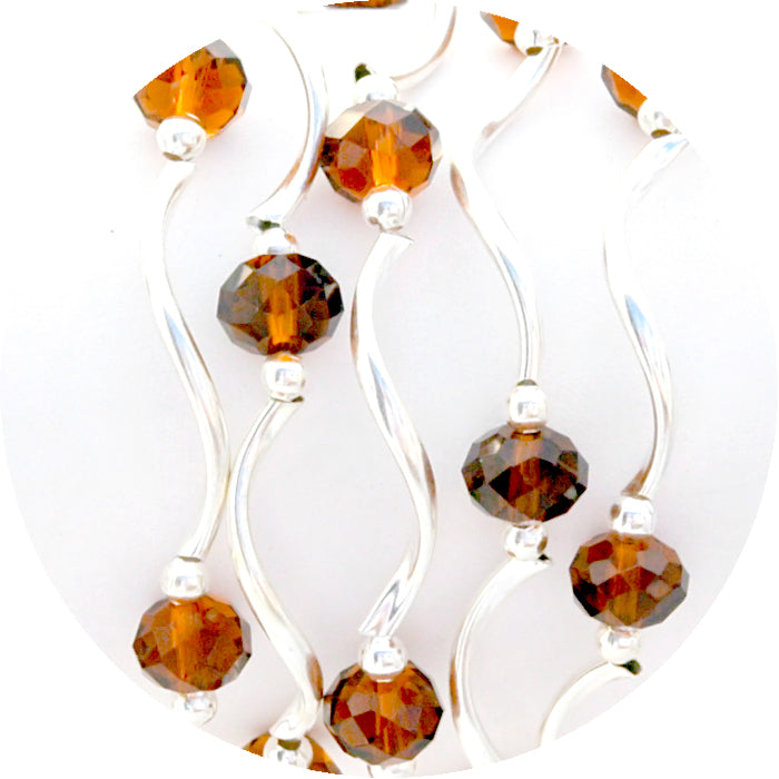Stackable Crystal Bracelets
