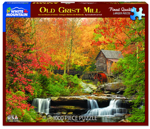 White Mountain 1000 Pieces Puzzles