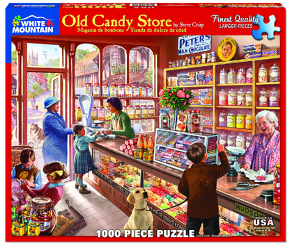 White Mountain 1000 Pieces Puzzles