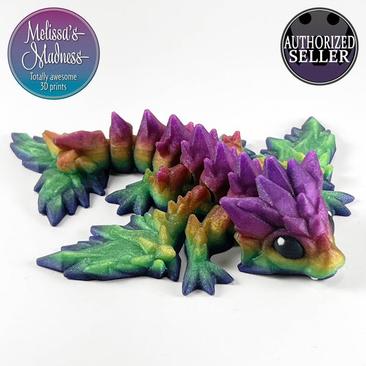 3D Printed Crystal Dragon
