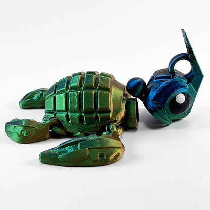 3D Printed Turtles