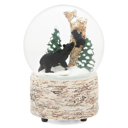 Musical Bear Snow Globes