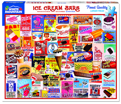 White Mountain 1000 Pieces Puzzles
